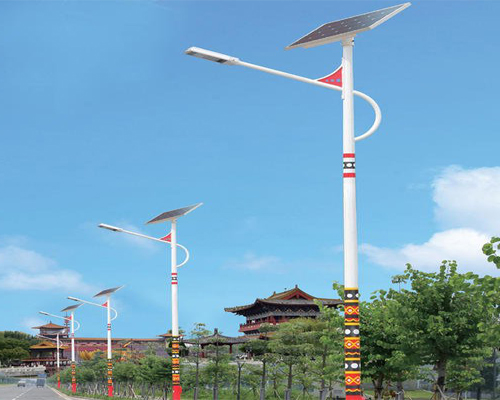 华池民族特色路灯