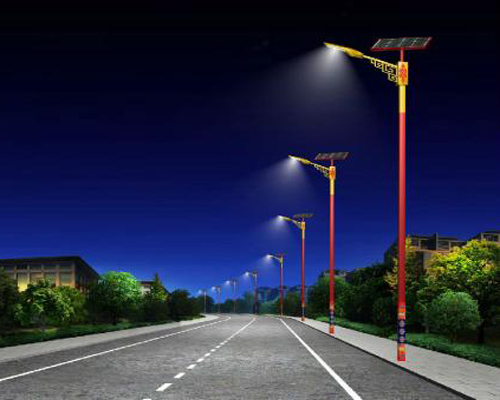 华池民族特色路灯