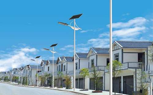 华池太阳能路灯配置与在乡村道路照明中的应用